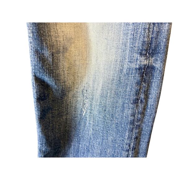 Vigoss The New York Boot Cut Mid Rise Jeans Size 11/12 Rhinestone Y2K - Picture 8 of 16